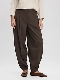 Pantalon balloon à taille haute - L’Intemporelle