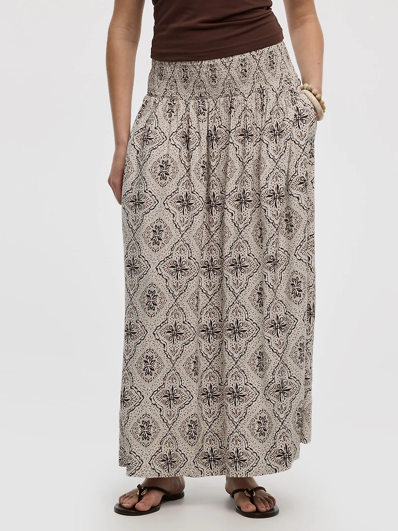 A-Line Maxi Skirt