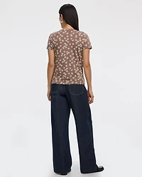 T-shirt à col rond - R Essentiels