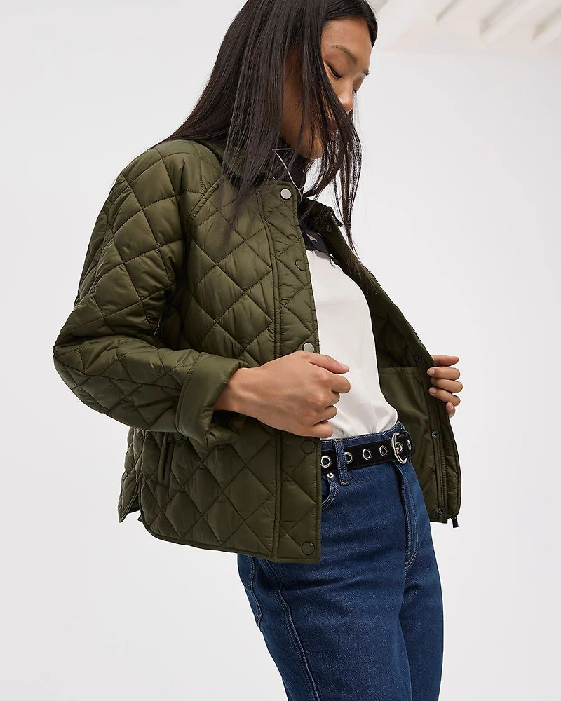 Short Quilted Jacket