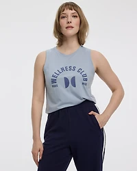 Crew-Neck Boxy Tank - Hyba