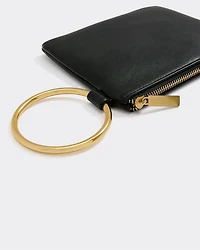 Faux Leather Card Holder