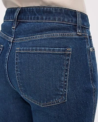 Straight-Leg Mid-Rise Jean