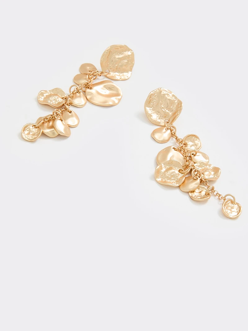 Earrings with Dangling Pendants