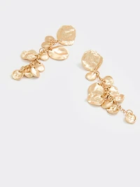 Earrings with Dangling Pendants