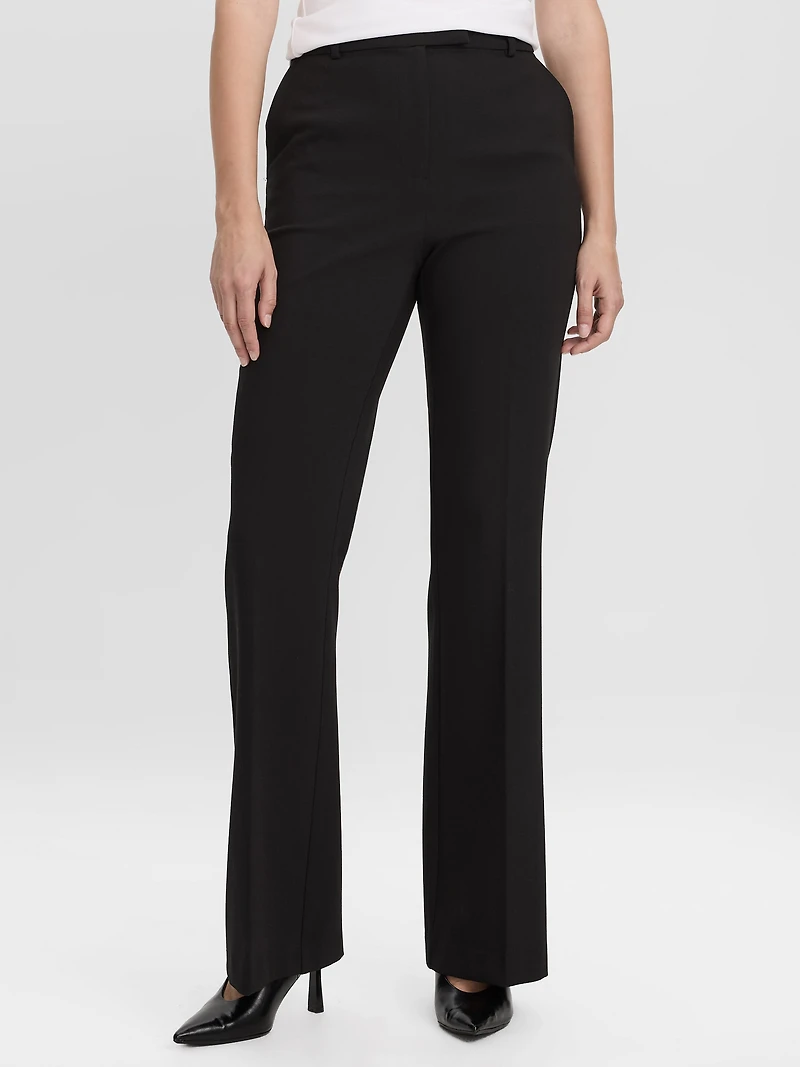 High-Rise Flare-Leg Pants