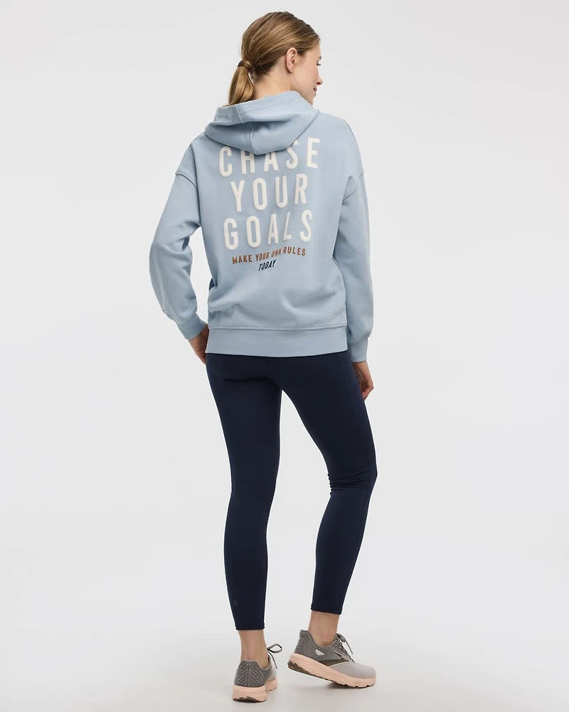 Pull à capuchon en French Terry