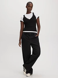 Mid-Rise Baggy Jean - Curvy Fit
