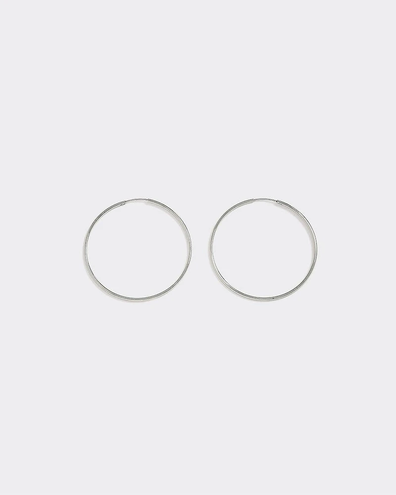 Stainless Steel Big Hoops