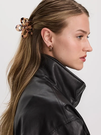 Pince à cheveux en fleur