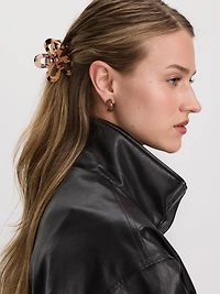 Pince à cheveux en fleur