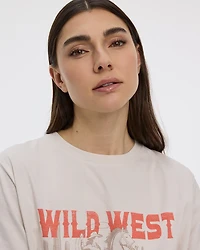 Crew-Neck Graphic T-Shirt