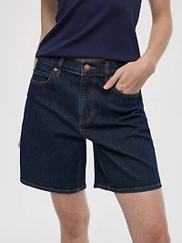 Short ample à taille mi-haute