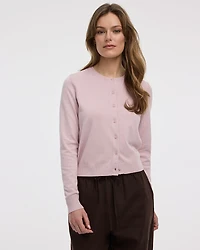 Crew-Neck Cardigan - R Essentials