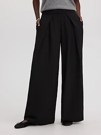 Wide-Leg High-Rise Pant