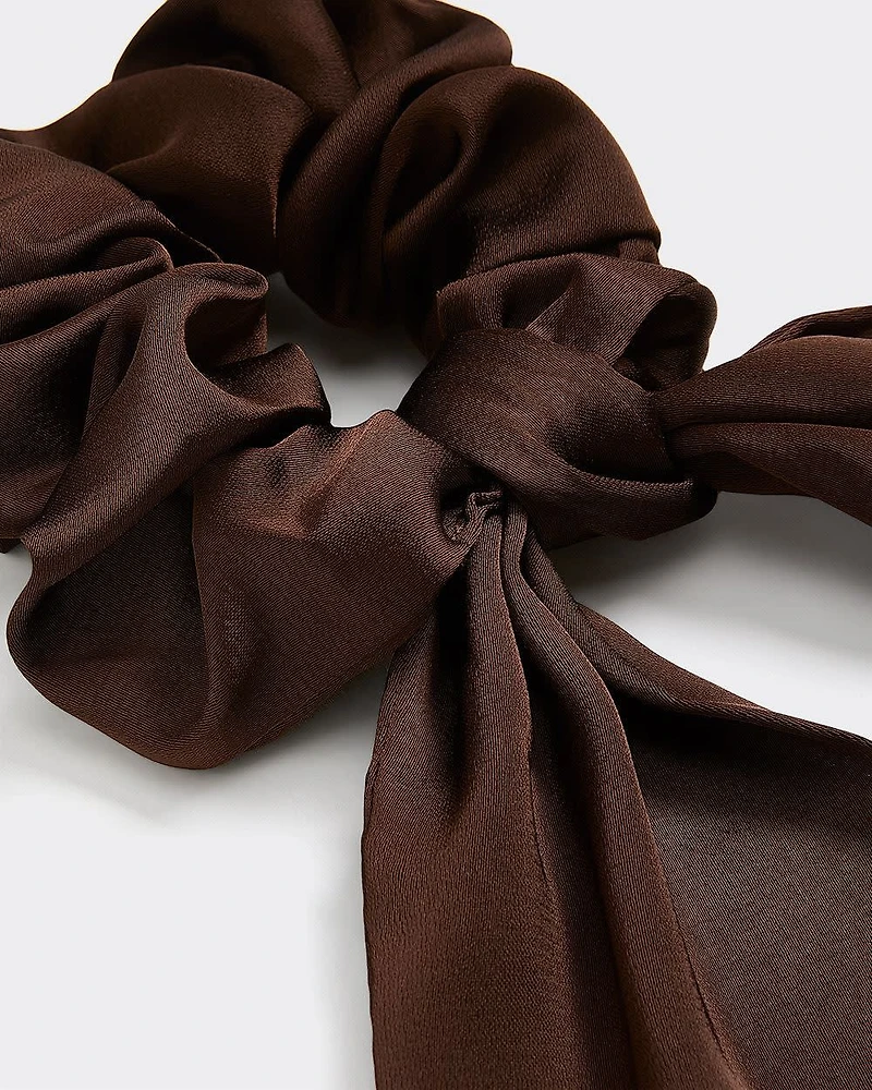 Satin Scarf Scrunchie