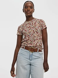 T-shirt à col rond - R Essentiels