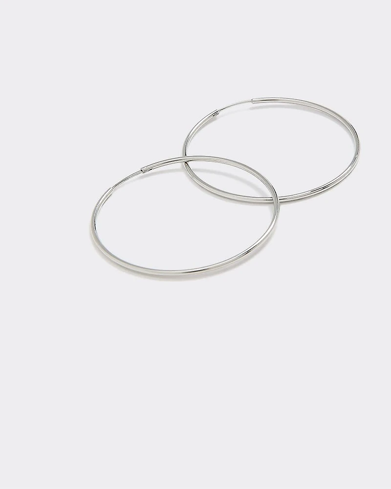 Stainless Steel Big Hoops
