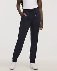 Pantalon jogger en sergé - Long