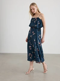 Robe maxi bulle sans manches
