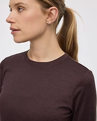 Long-Sleeve Crew-Neck T-Shirt - DRY-LUX (R) Hyba Essentials