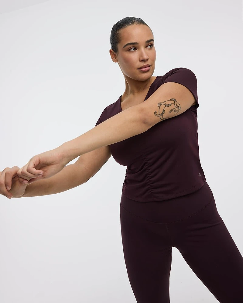 Ruched Tee - PULSE (R) Hyba