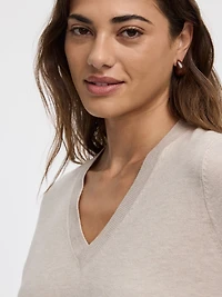 Long-Sleeve V-Neck Pullover - R Essentials