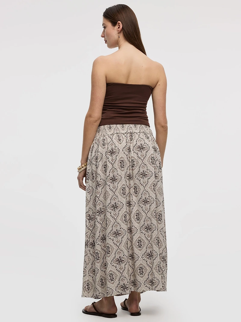 A-Line Maxi Skirt