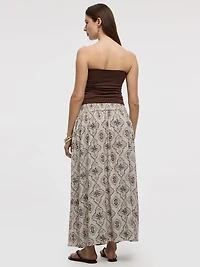 A-Line Maxi Skirt