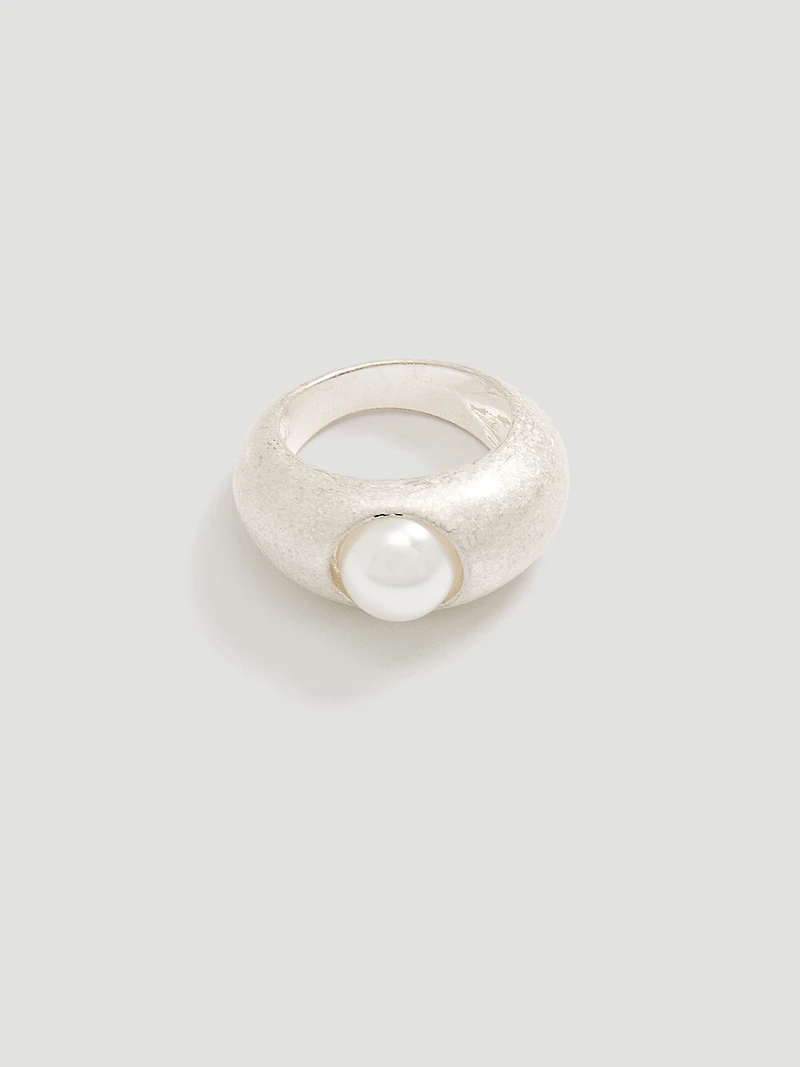 Bague avec perle