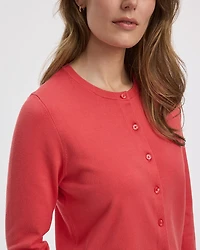 Crew-Neck Cardigan - R Essentials