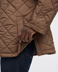 Quilted Hooded Jacket