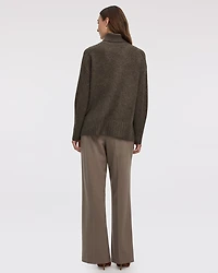Long-Sleeve Turtleneck Pullover