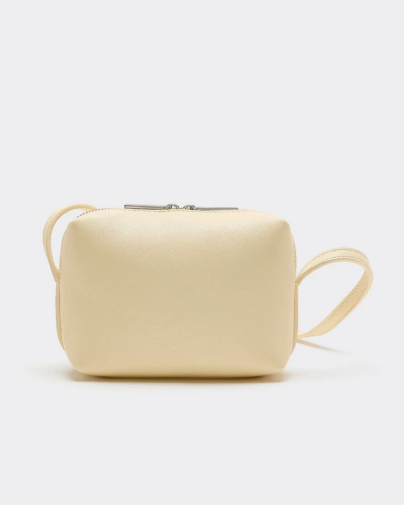 Faux Leather Crossbody Purse