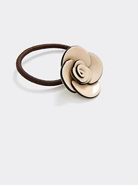 Hair Tie with Flower