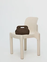 Sac structuré en paille