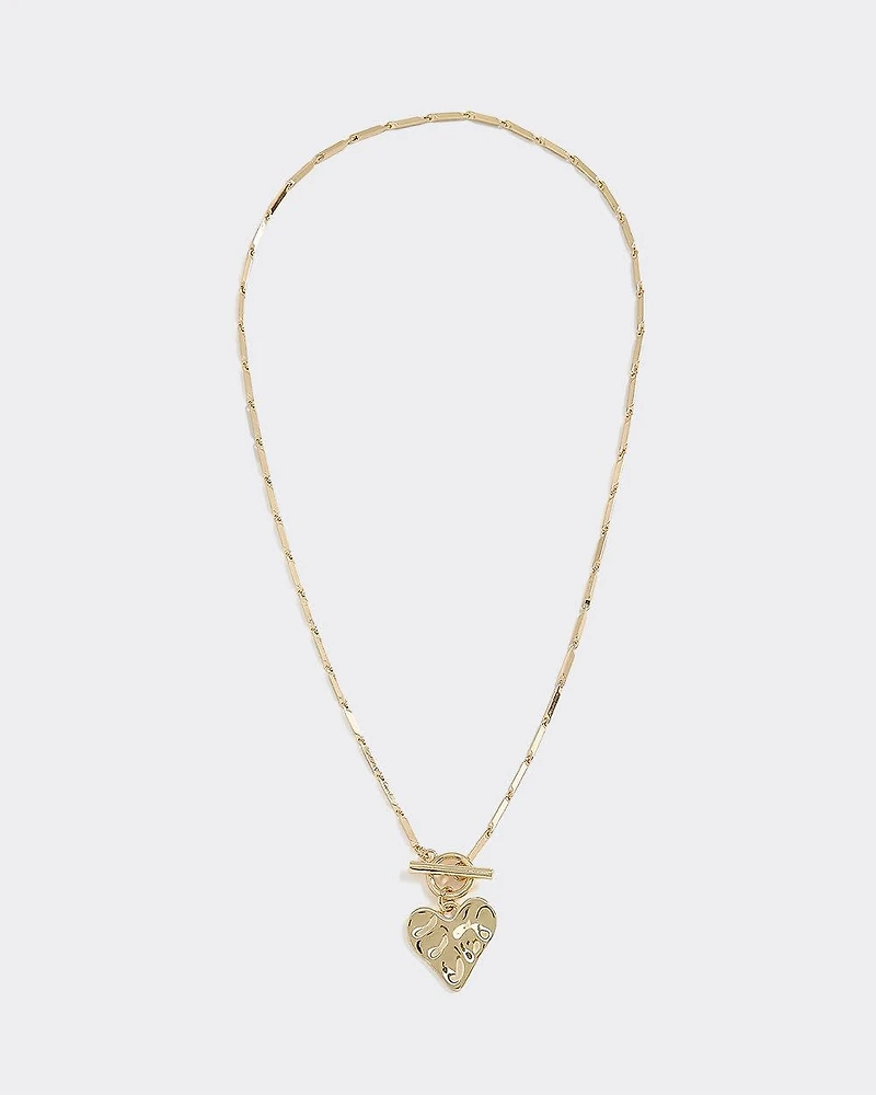 Necklace with Heart Charm