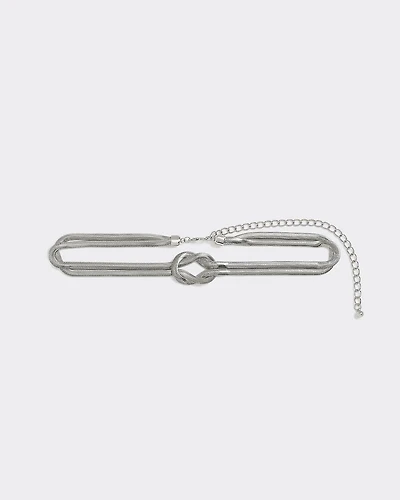 Chain Belt with Knot