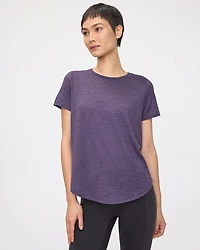Short-Sleeve Crew-Neck Tee - DRY-LUX (R) Hyba Essentials