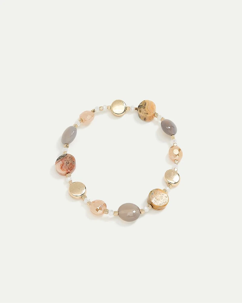 Beaded Elastic Bracelet