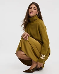 Long-Sleeve Turtleneck Pullover