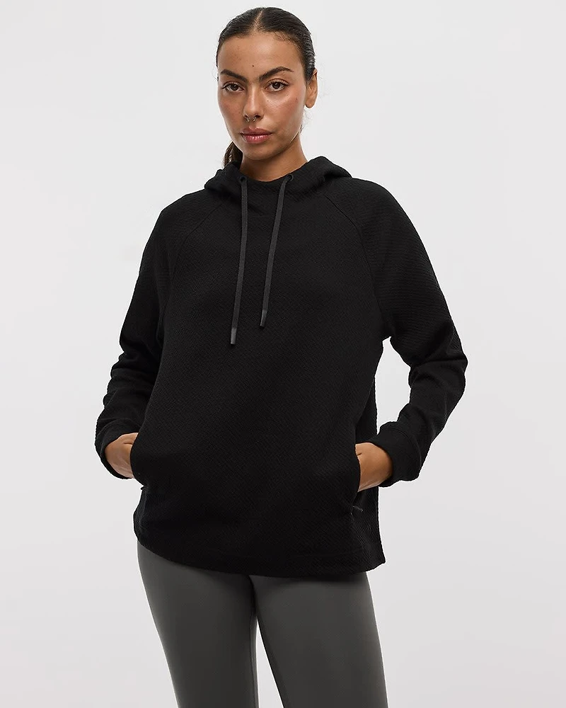 Tunique à capuchon en jacquard - Hyba