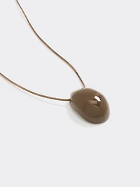 Cord Necklace with Pendant