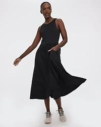 Sleeveless Maxi Dress with Built-In Bra - Hyba
