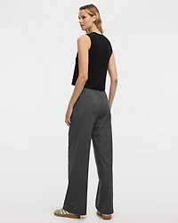 Sleeveless Crew-Neck Top