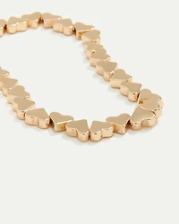 Heart-Beaded Bracelet