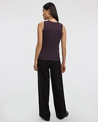 Ribbed Crew-Neck Tank - R Essentials