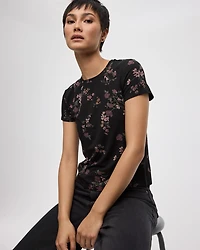 Short-Sleeve Crew-Neck Tee - R Essentials