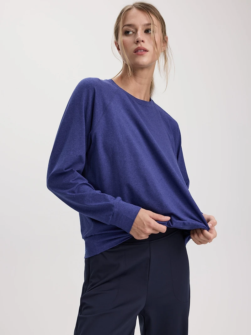 Pull à col rond - DRY-LUX (MD) Hyba Essentiels
