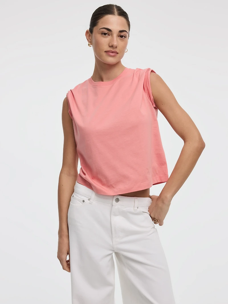 Crew-Neck Boxy T-Shirt